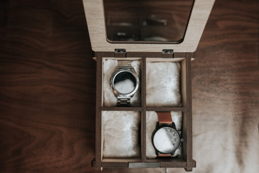 Uhrenbox für 4 Uhren