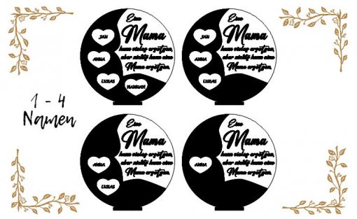 Geschenk für Mama in Kreisform - Image 5