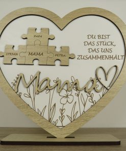 Alternative view of Geschenk für Mama in Herzform