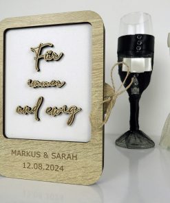 Alternative view of Hochzietsgeschenk mit Geldfach Personalisiert