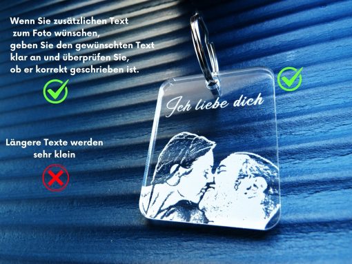 Schlüsselanhänger mit Foto - Image 2