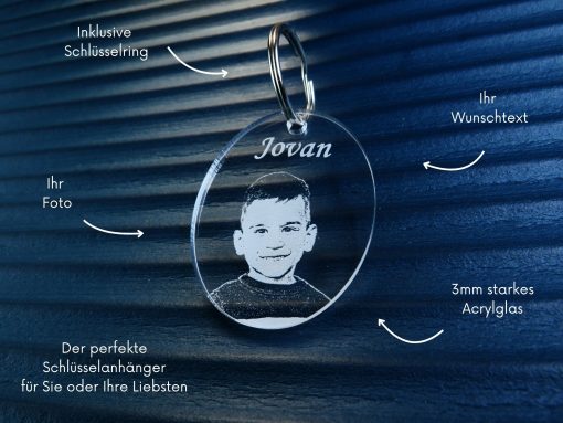 Schlüsselanhänger mit Foto - Image 3