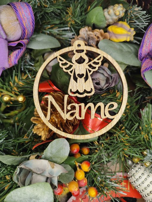 Weihnachtsbaum Anhänger mit Wunsch-Name - Image 7