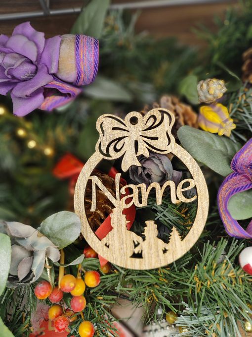 Weihnachtsbaum Anhänger mit Wunsch-Name - Image 3